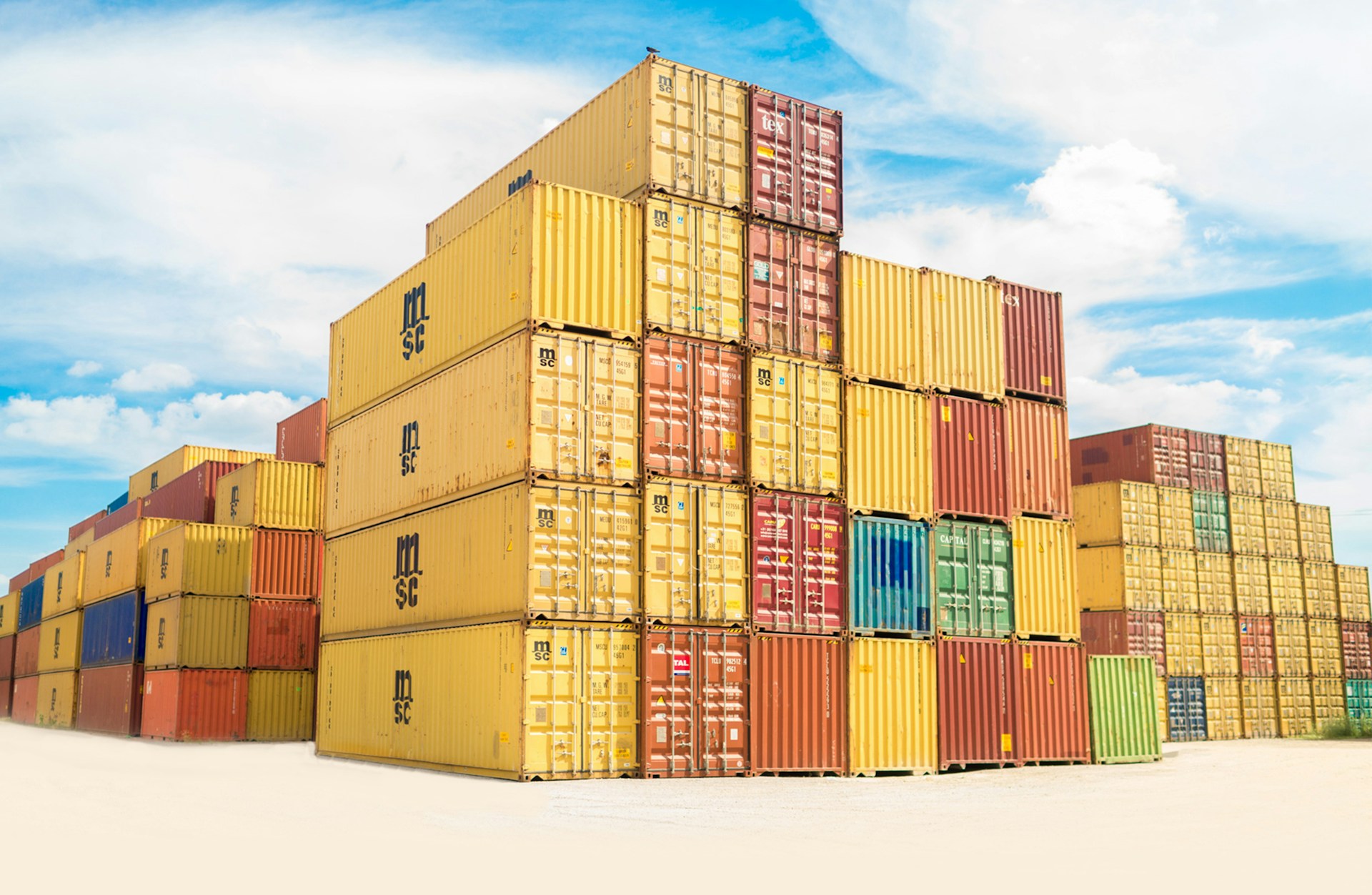 Containers on Unsplash